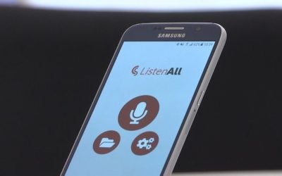 ListenAll app que transcribe a texto