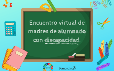 Encuentro virtual de madres de alumnado con discapacidad.