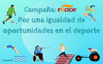 Campaña de FEDDF: Por una igualdad de oportunidades en el deporte