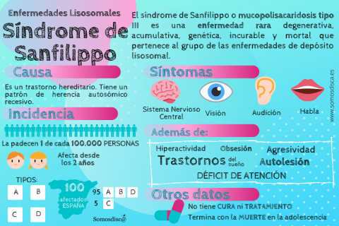 Infografía Del Síndrome De Sanfilippo - Somosdisc@