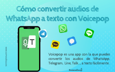 Cómo convertir audios de WhatsApp a texto con Voicepop