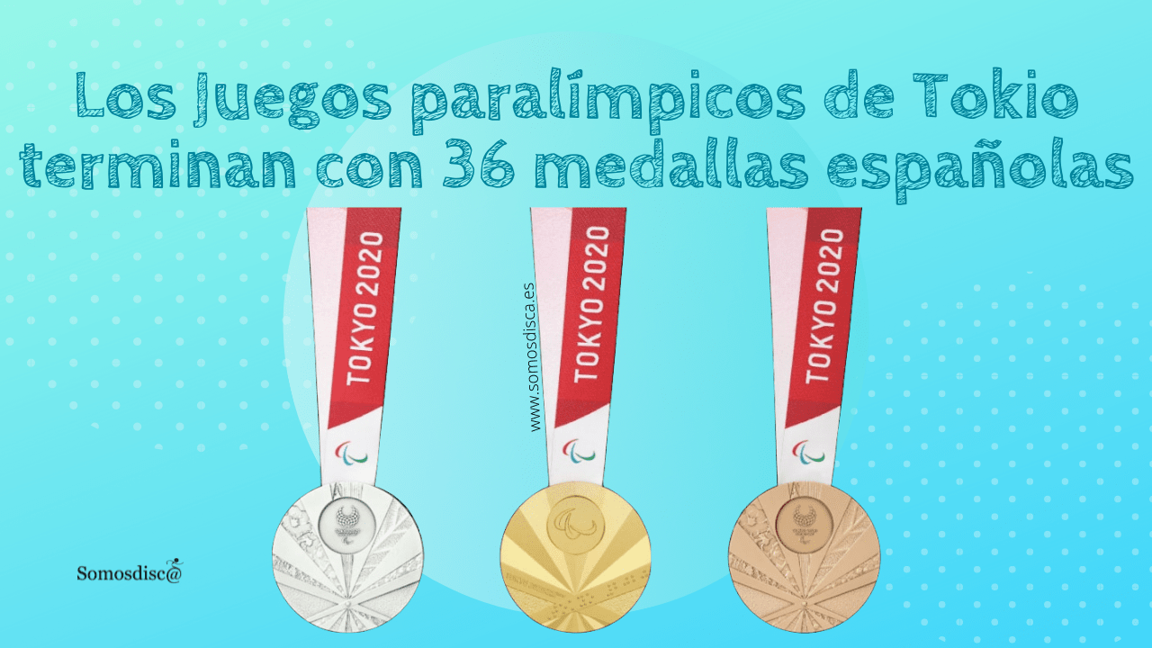 Los Juegos paralímpicos de Tokio terminan con 36 medallas españolas