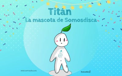 Titán, la mascota de Somosdisca