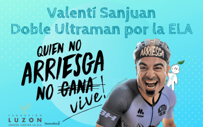 Valentí Sanjuan: Doble ultraman por la ELA