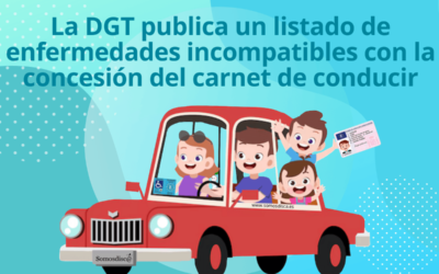 Listado de enfermedades incompatibles con el carnet de conducir