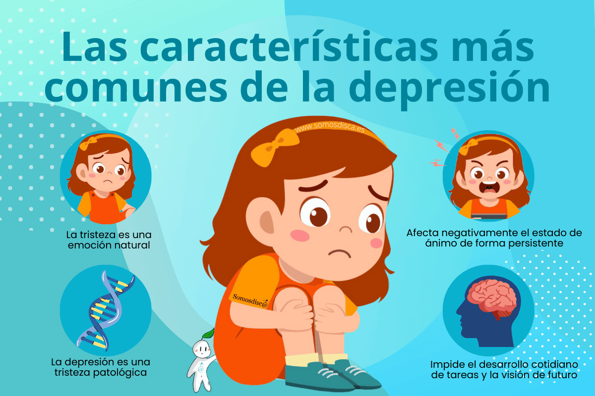 Las características más comunes de la depresión